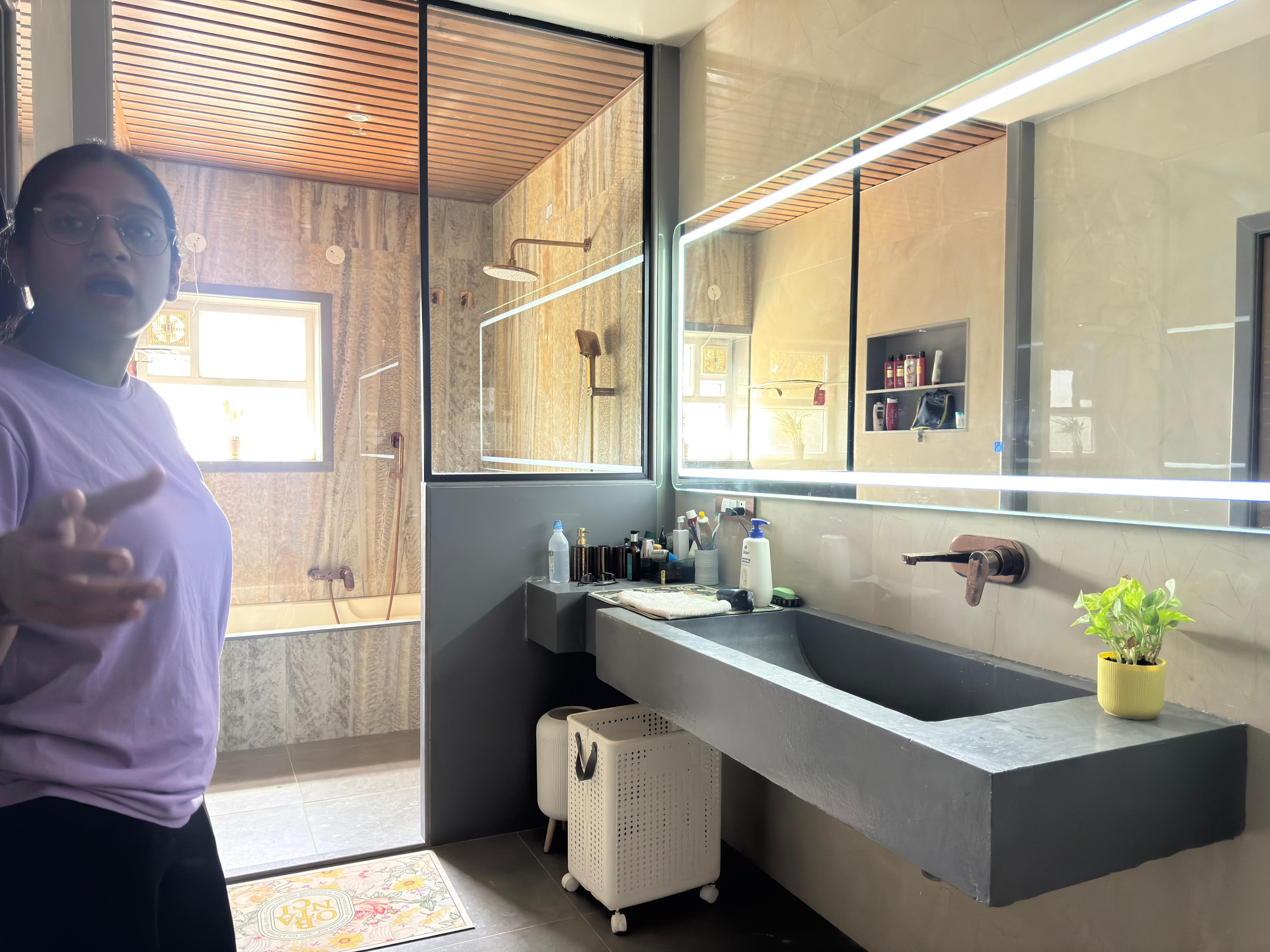 Interior design composition